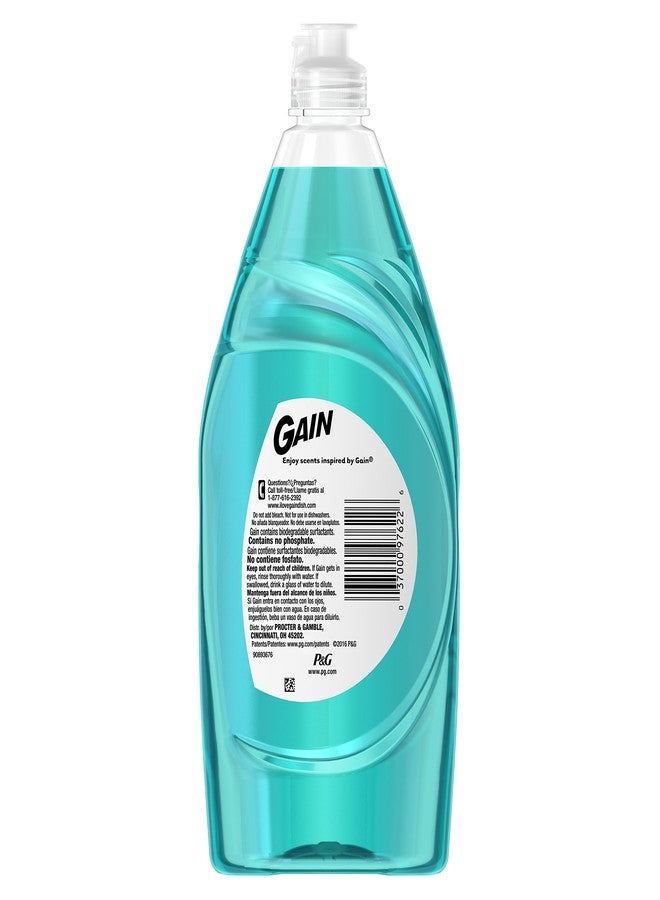 Gain Ultra Bleach Alternative Dishwashing Liquid Dish Soap, Honey Berry Hula, 21.6 fl oz - Image 2