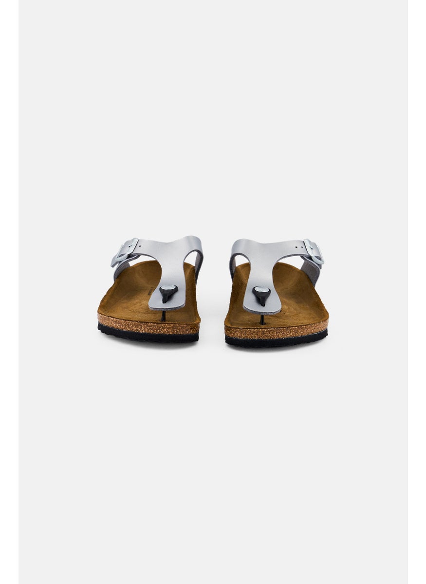 BIRKENSTOCK Kids Girl Slip On Cork Sandals, Multicolor  - Image 2