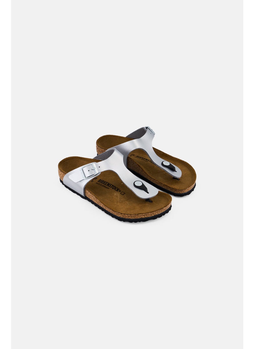 BIRKENSTOCK Kids Girl Slip On Cork Sandals, Multicolor  - Image 1