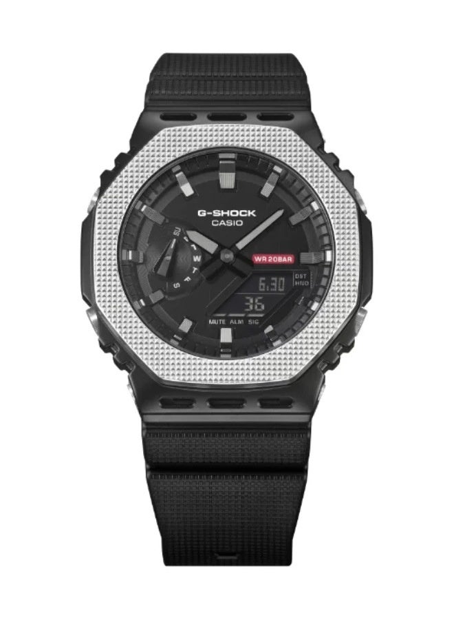 G-SHOCK Casio G-Shock GM-2100BM-1ADR Men's Stainless Steel Analog & Digital Watch - Image 4