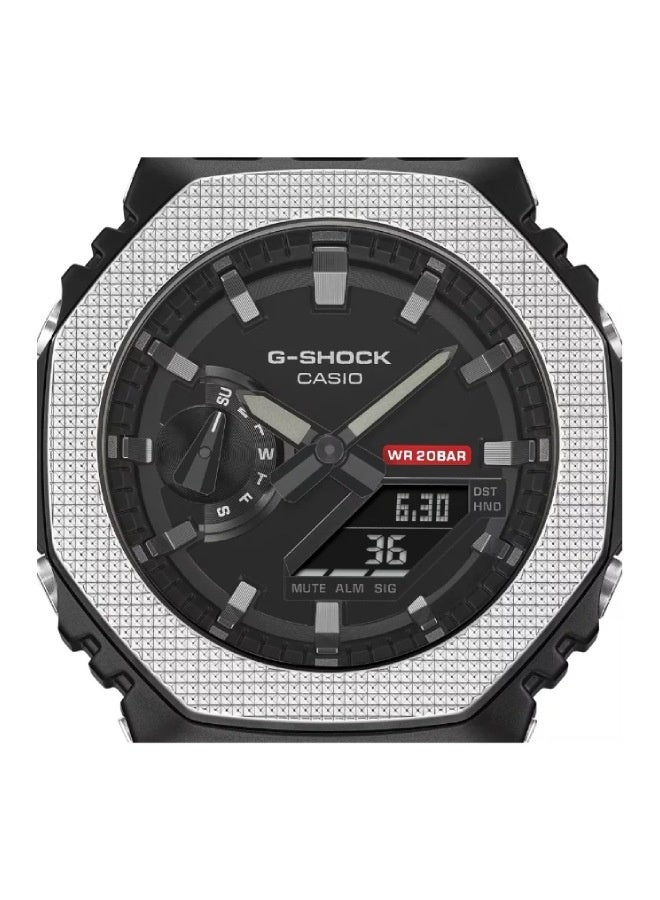 G-SHOCK Casio G-Shock GM-2100BM-1ADR Men's Stainless Steel Analog & Digital Watch - Image 2