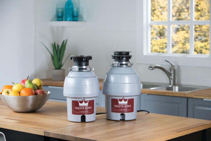 Waste King Garbage Disposal for Kitchen Sink with Power Cord, Food Waste Disposer, L-3200 - Image 2