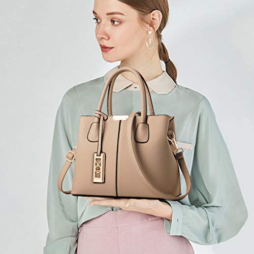 COCIFER Women Top Handle Satchel Handbags Shoulder Bag Tote Purse Messenger Bags - Image 2