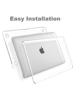 CATANES جراب حماية صلب لجهاز MacBook Pro مقاس 16 بوصة موديل A2141 (2019) مع غطاء أمامي وخلفي شفاف  - Image 3