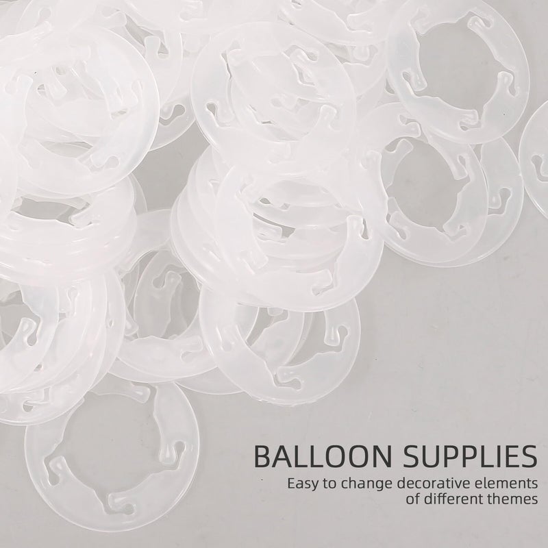 100 Pcs Balloon Clips Connector 25mm Hole Diameter for Arch Garland Party Decorations - Image 5