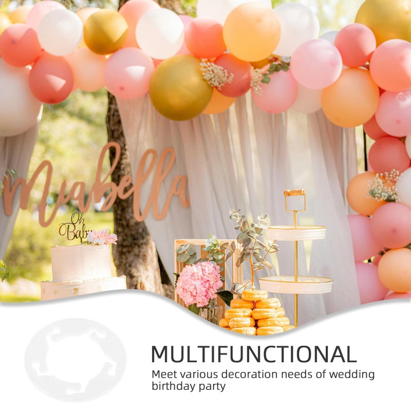 100 Pcs Balloon Clips Connector 25mm Hole Diameter for Arch Garland Party Decorations - Image 4