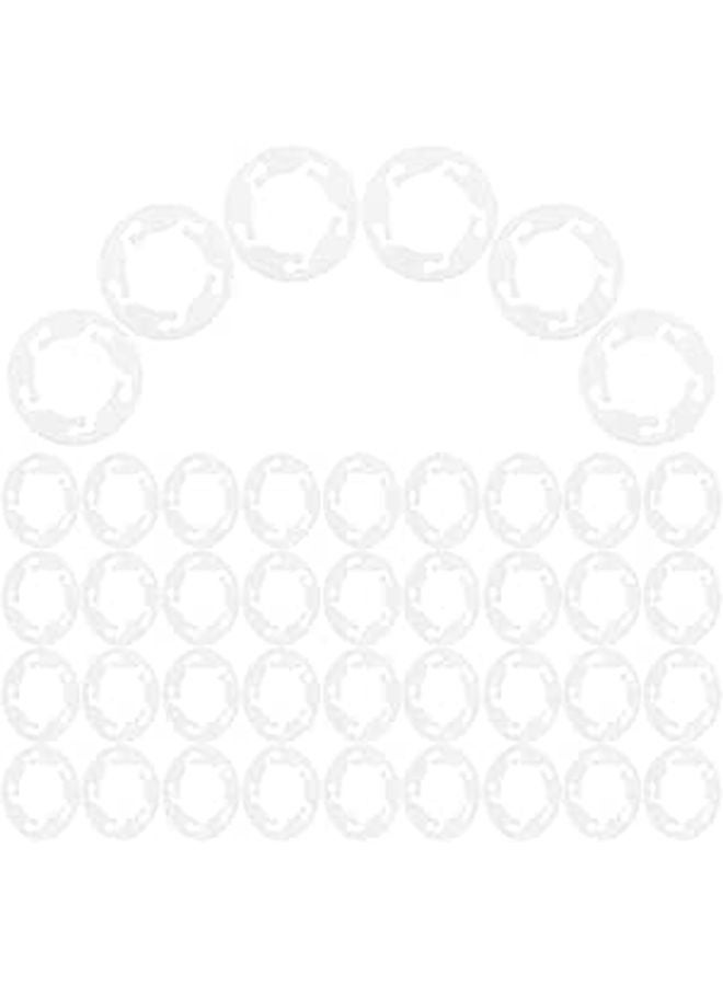 100 Pcs Balloon Clips Connector 25mm Hole Diameter for Arch Garland Party Decorations - Image 1