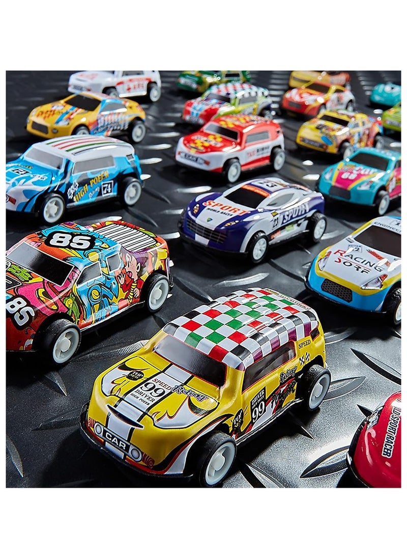 NOAEOU 48Pcs Random Pull Back Toy Cars, for Boys Girls Toddlers 3,4,5,6 Years Old, Mini Die-Cast Race Cars Vehicles Set  - Image 4
