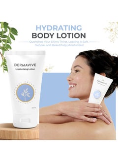 Dermavive Moisturising Lotion | Ph Balanced, Non-Greasy And Fast-Absorbing With Natural Colloidal Oatmeal For Dry Skin, 120Ml  - Image 2