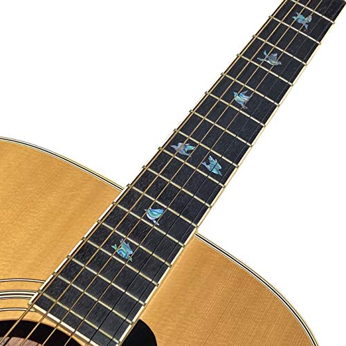Inlaystickers Inlay Sticker Fingerboard Position Marker for Guitar & Bass Doves Abalone Mix - Image 4