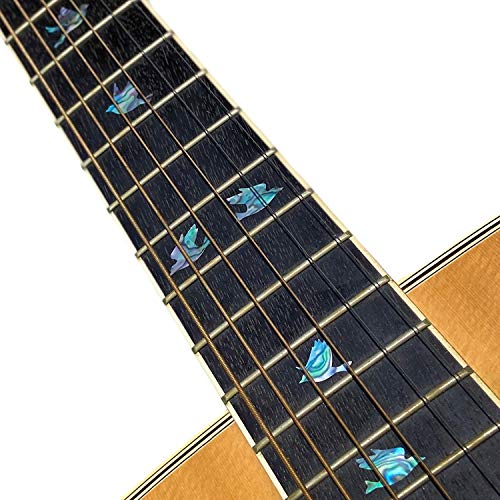 Inlaystickers Inlay Sticker Fingerboard Position Marker for Guitar & Bass Doves Abalone Mix - Image 2