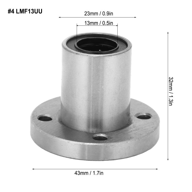 Linear Motion System: Cylindrical Bearing Steel Shaft - Minimal Friction High Accuracy Smooth Movement for Industrial Machinery Automation Equipment Precision Tools - Image 3
