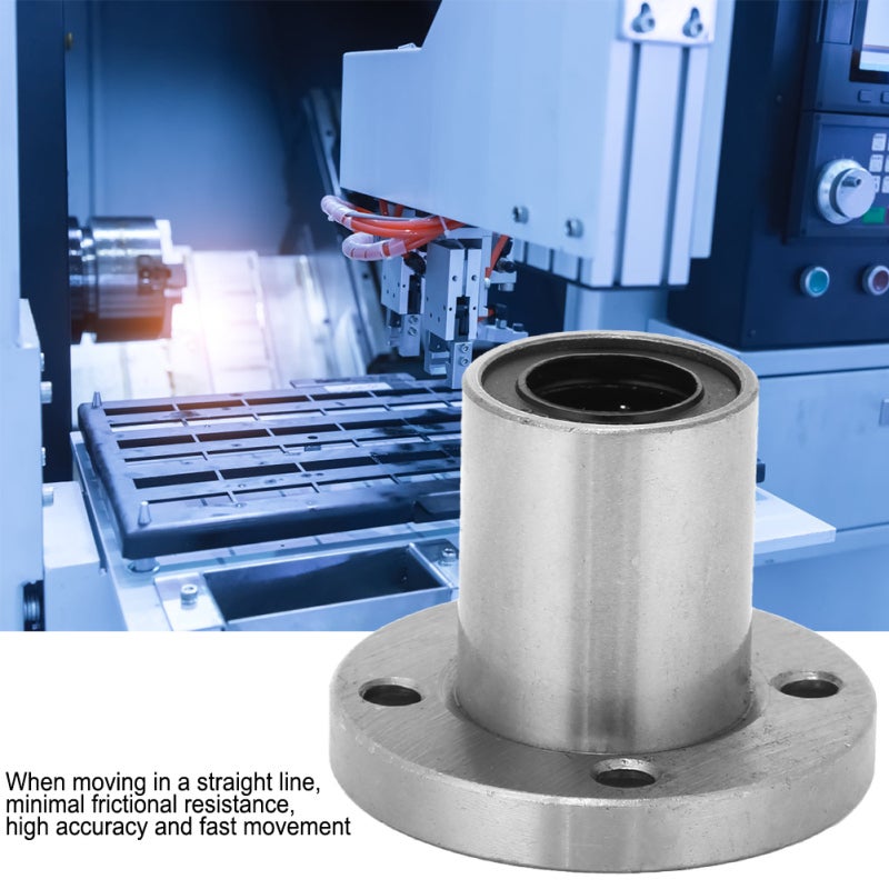 Linear Motion System: Cylindrical Bearing Steel Shaft - Minimal Friction High Accuracy Smooth Movement for Industrial Machinery Automation Equipment Precision Tools - Image 4