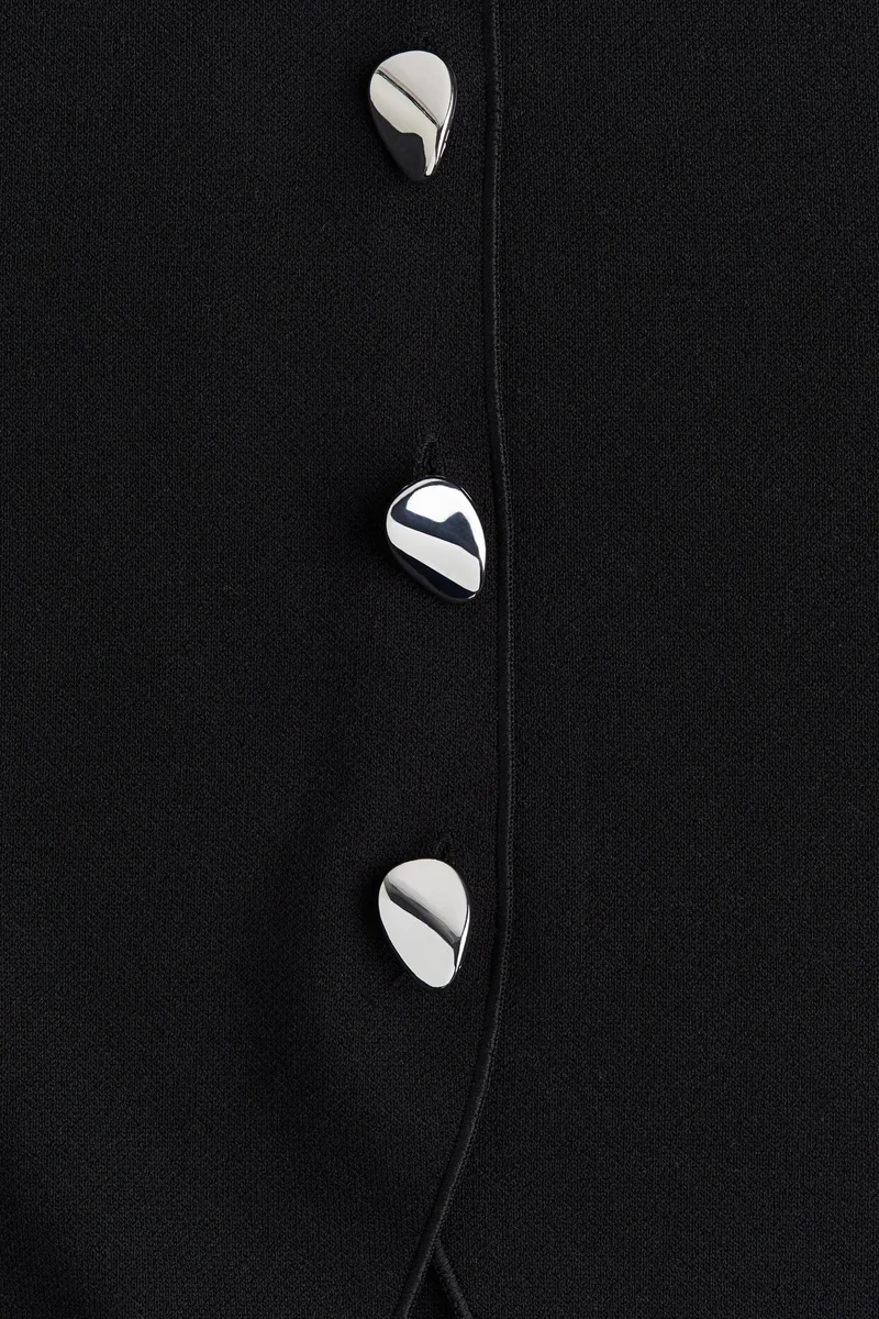 H&M Cropped jersey waistcoat