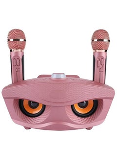 Karaoke Microphones, Portable Karaoke Machine, Stereo Wireless Bluetooth Speaker PA Speaker System with 2 Microphone for Home Party, Meeting, Wedding, Outdoor/Indoor