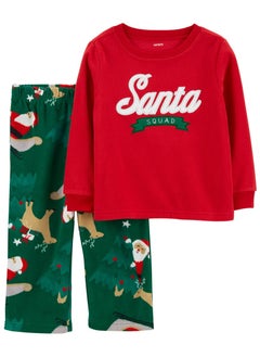 Carter's 2 Piece Santa Fleece Pyjamas Set - Red - pzsku/Z770367F4A6191F3E2934Z/45/_/1733127787/a919d7a8-d83d-4feb-b561-f82b8d31db16