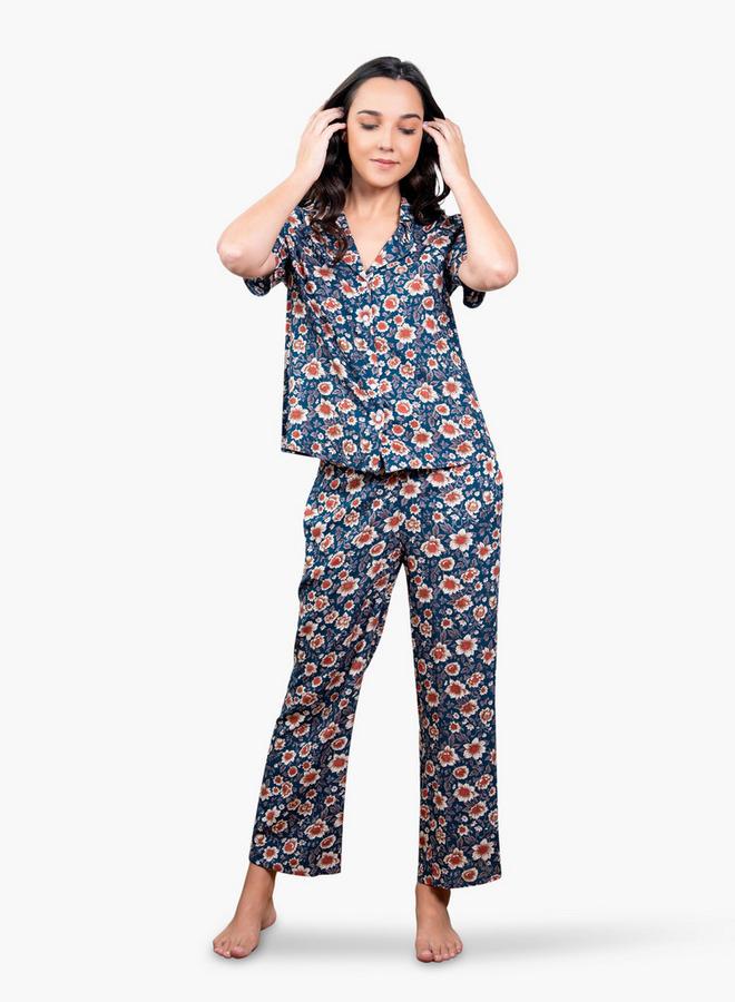 Aadaraya Floral Print Pyjama Set - Image 2