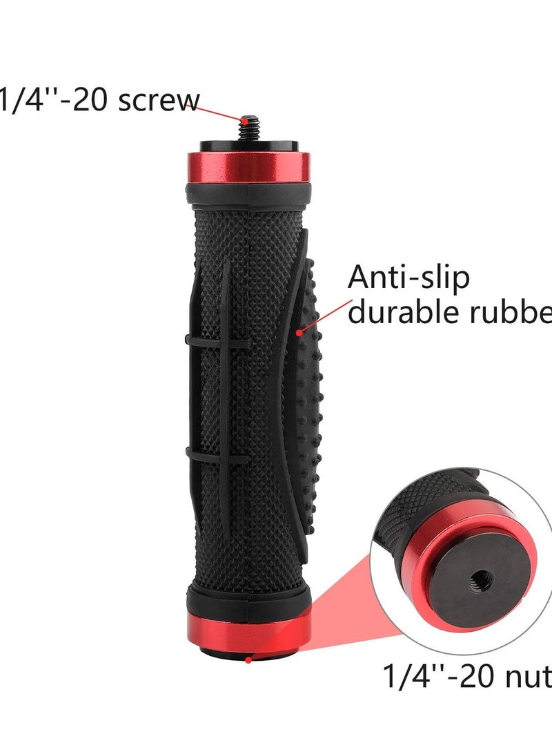 Captaintech Camera Handle Grip Mount, Camera Stabilizer, DSLR Top Handheld Grip with 1/4'' Male Screw for Digital Video Camera Camcorder Action Camera LED Video Light Smartphone (2Pack) - Image 4