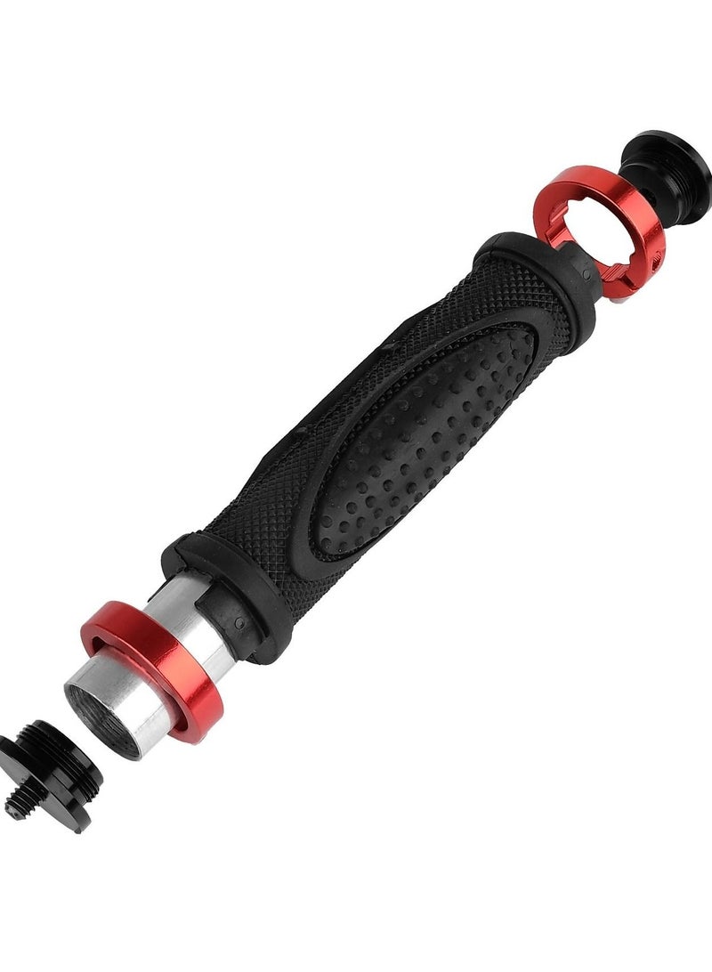 Captaintech Camera Handle Grip Mount, Camera Stabilizer, DSLR Top Handheld Grip with 1/4'' Male Screw for Digital Video Camera Camcorder Action Camera LED Video Light Smartphone (2Pack) - Image 3