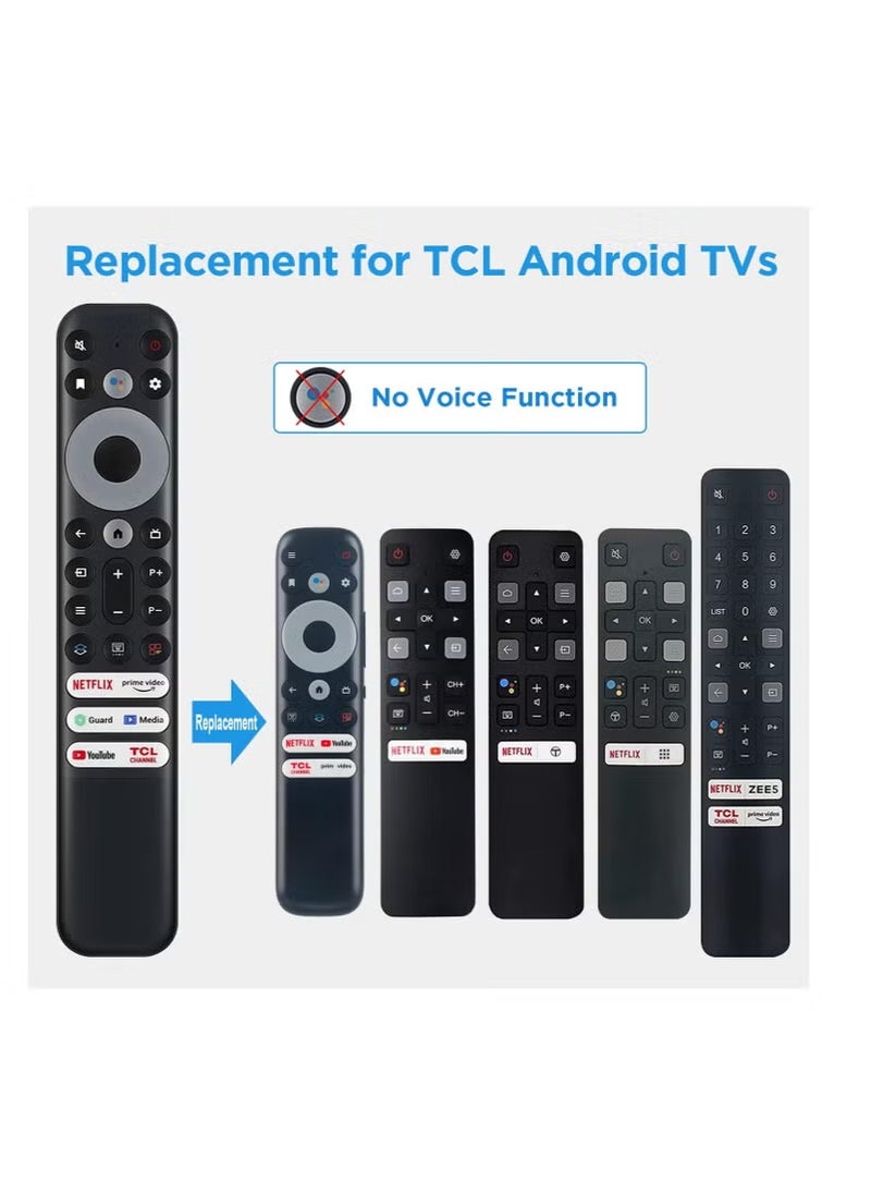 Generic Newest Universal Remote Control Replacement for TCL Mini-LED QLED 4K UHD Smart TV 75R646 65R646 55R646 75S546 65S546 55S546 50S546 43S446 50S446 55S446 65S446 75S446 85S446 (No Voice Function)  - Image 3