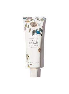 RANAVAT BOTANICS Ranavat Restoring Hand Cream - Daily Hand Lotion For Dry Hands With Damask Rose - Non Greasy Hand Lotion For Everyday Dryness - Hydrates With Almond Oil & Vitamin E (1.7 Oz)  - Image 1