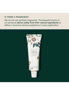 RANAVAT BOTANICS Ranavat Restoring Hand Cream - Daily Hand Lotion For Dry Hands With Damask Rose - Non Greasy Hand Lotion For Everyday Dryness - Hydrates With Almond Oil & Vitamin E (1.7 Oz)  - Image 5