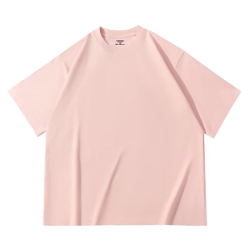 Solona Cool T-Shirt Men'S Short Sleeve Summer Upf50 Sunscreen Ice Silk Solid Color 260G Heavy Antibacterial T-Shirt Men'S - Image 1