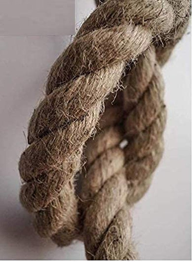 VELOCIOUS® Vintage Pendant Jute Rope Hanging Lamp Ceiling LED Light 40 Watts for Home Decoration Living Room/Hall/Balcony/Restaurant Bar Lighting (Bulb not Included) - Image 4
