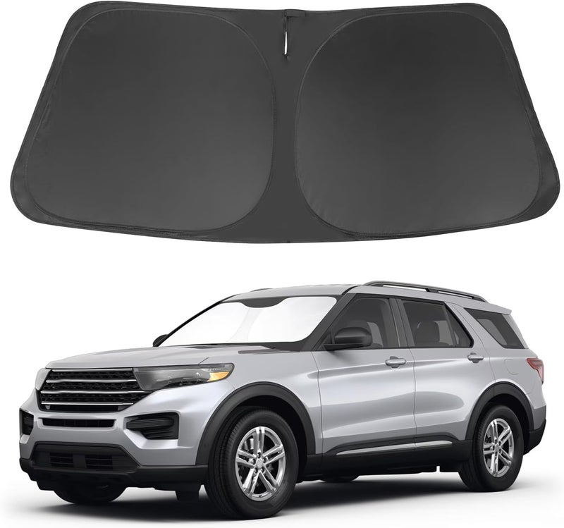 LHFLIVE Custom Front Windshield Sunshade for Ford Explorer - Image 1