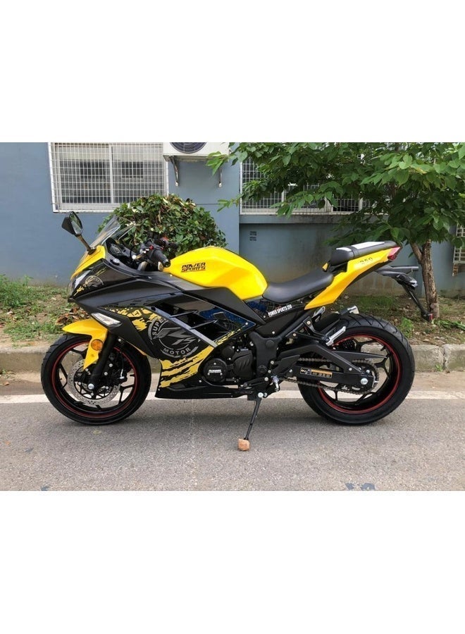 Power Sport 250CC racing bike, 2026 model, yellow and black - Image 2