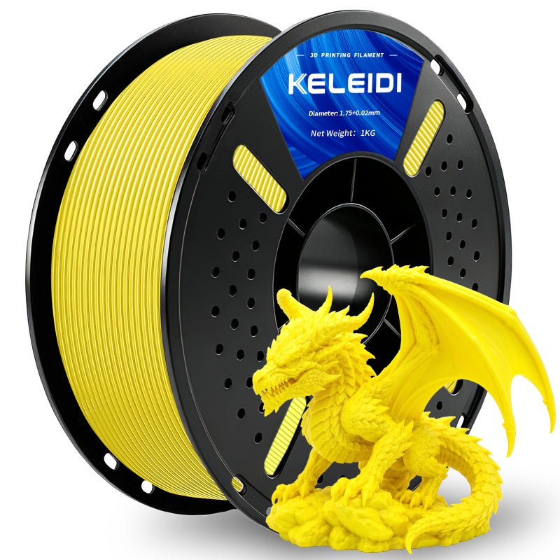 PLA Basic 3D Printer Filament 1.75mm 1kg Spool Neatly Wound Compatible with Bambu Lab Printers - Image 1