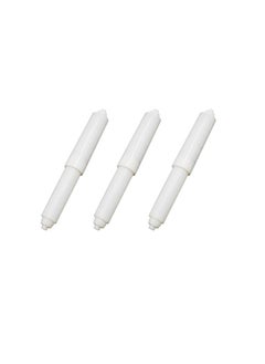 Generic Plastic cylinder toilet paper holder, 3 pieces  - Image 1