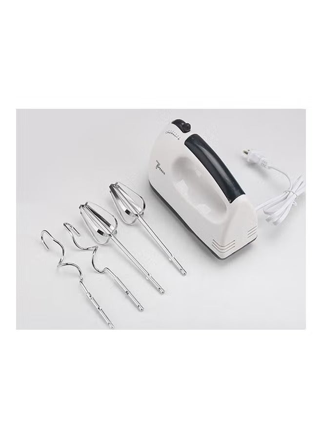 7 Speed Stainless Steel Whisk Automatic Electric Egg Beater With EU Plug MH1074 White  - Image 5