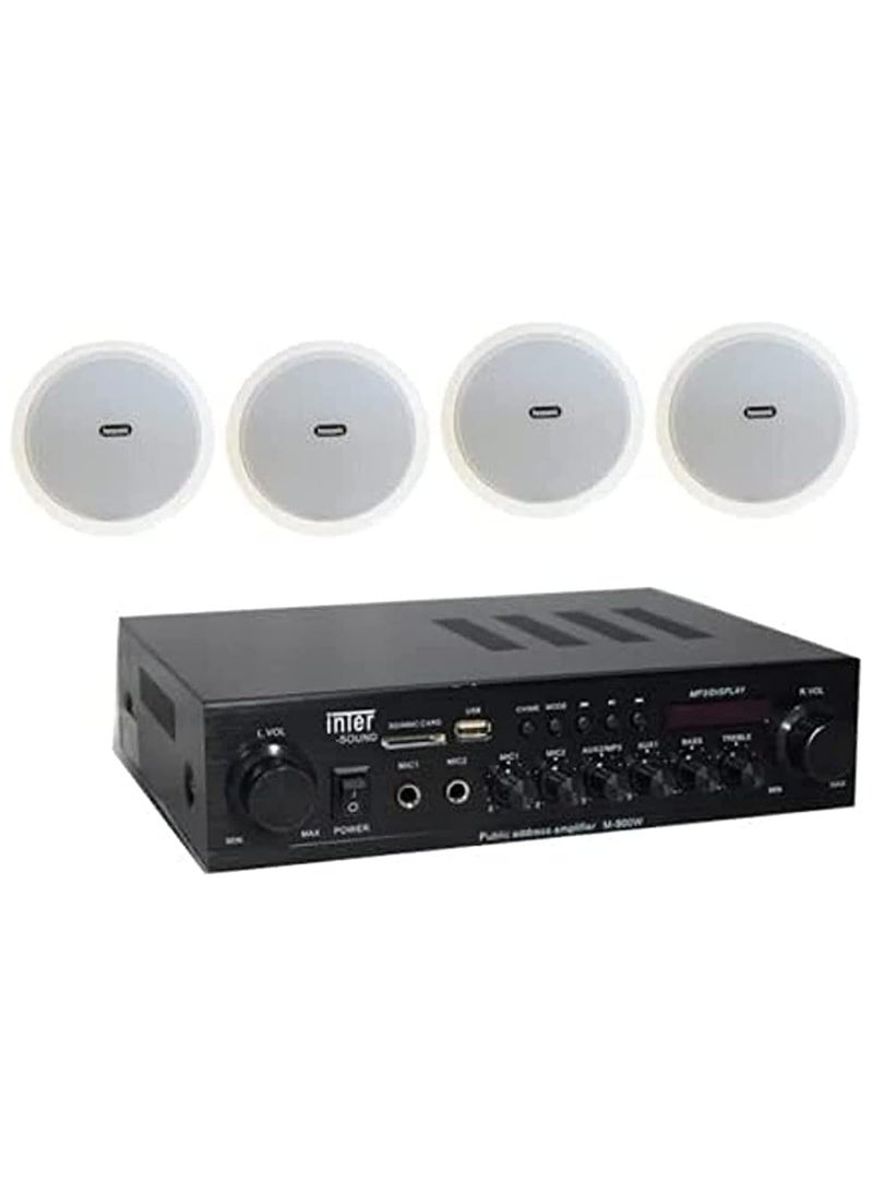 Generic Sound System 4 Headphones with Amplifier 900  - Image 1