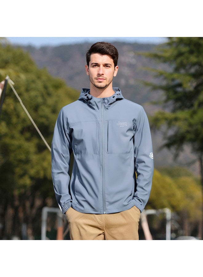 جيب 【UPF50+】سترة رجالية خفيفة الوزن تسمح بمرور الهواء للحماية من الشمس - سترة صيفية متعددة الاستخدامات ومريحة - Image 3