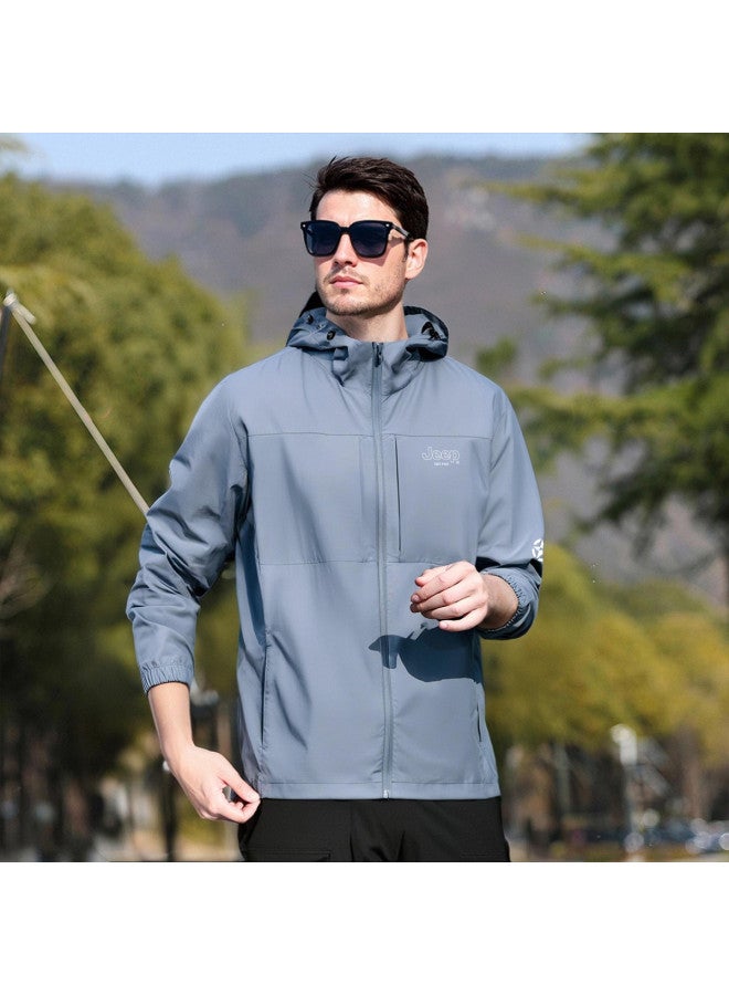 جيب 【UPF50+】سترة رجالية خفيفة الوزن تسمح بمرور الهواء للحماية من الشمس - سترة صيفية متعددة الاستخدامات ومريحة - Image 4