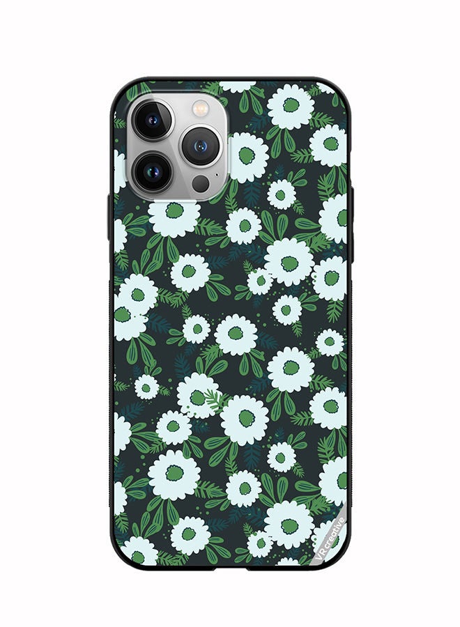 VR CREATIVE Protective Case Cover For Apple iPhone 11 Pro Floral Pattern Based On Traditional Folk Art Ornaments Design Multicolour - Image 1