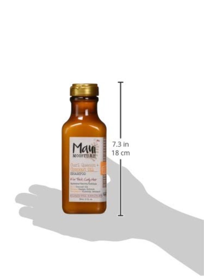 Maui Moisture Maui Moisture Curl Quench + Coconut Oil Curl-defining Anti-frizz Shampoo 13.0 fluid_ounces (Pack of 4) - Image 2