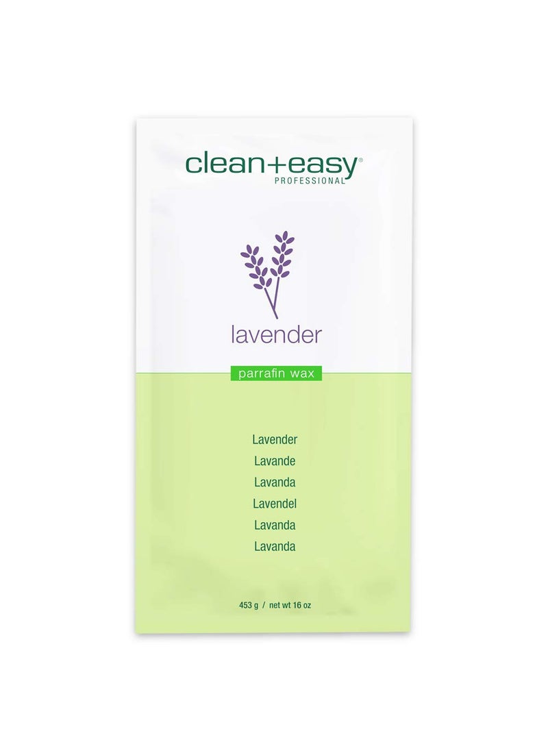 Clean + Easy - Clean & Easy Calm Lavender Paraffin Wax 475 ml, 475 ml - Image 1