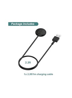 Generic Charger Compatible with Charger for Google Pixel Watch 2/3, Magnetic Charging Cable Cord for Pixel Watch 2/3 Smartwatch (Black)  - Image 2