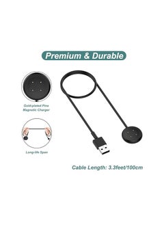 Generic Charger Compatible with Charger for Google Pixel Watch 2/3, Magnetic Charging Cable Cord for Pixel Watch 2/3 Smartwatch (Black)  - Image 5