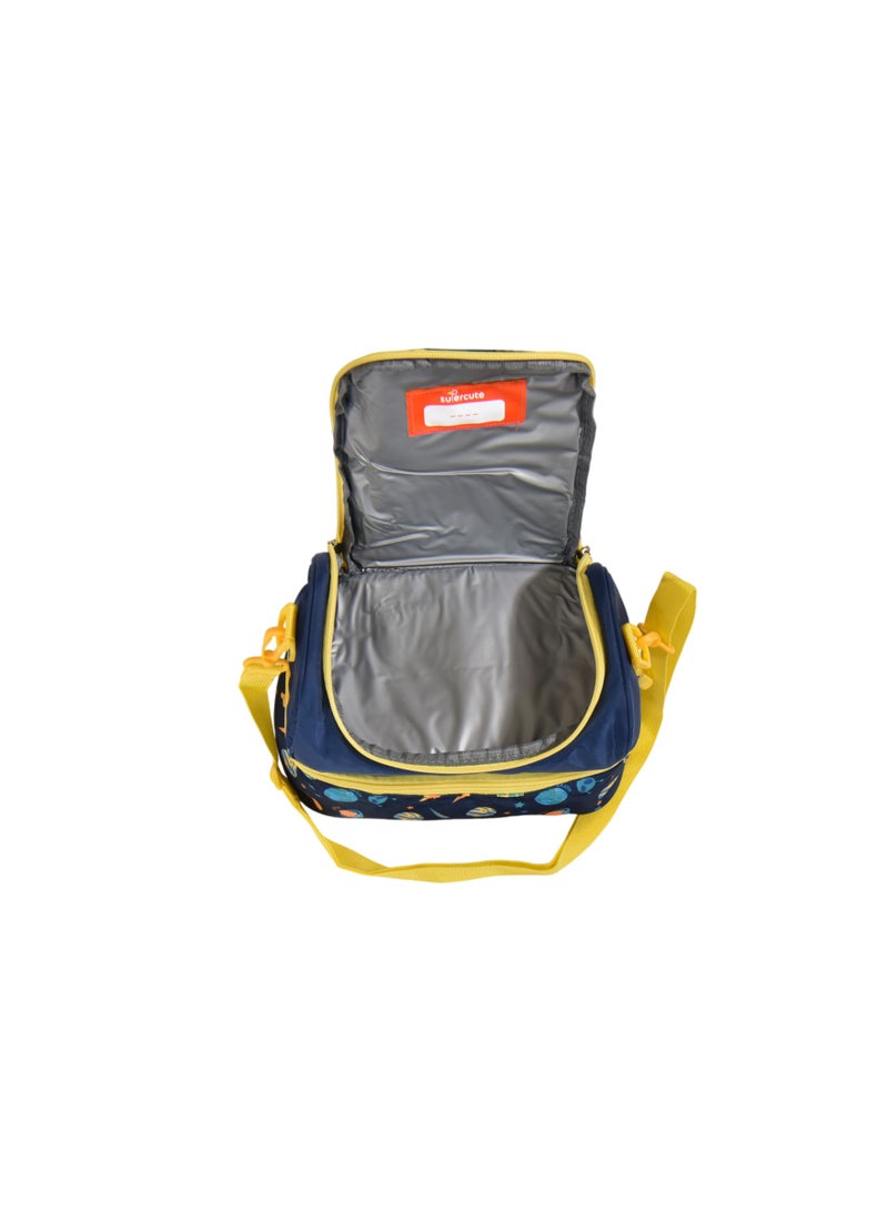 Supercute Astronaut Lunch Bag SF308 | 10.2 Inch Kids Insulated Lunch Box Bag | Lightweight Thermal Food Carrier - Image 5