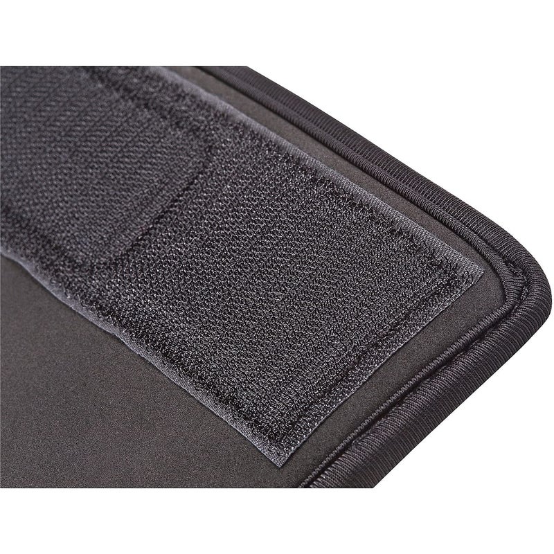 GoFit Double Neoprene Waist Trimmer - Thick Waist Trainer for Men and Women,Black,One Size,GF-2XNWT - Image 3