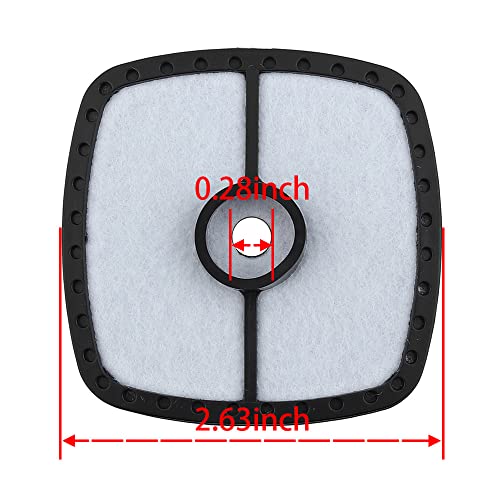 Savior A226001410 Air Filter for Echo SRM225 PE200 PE225 PE230 PE231 SRM210 SRM211 SRM265 GT225 PB250 PB250L SRM230 PAS225 Trimmer Blower 130310-54130 12pcs - Image 2