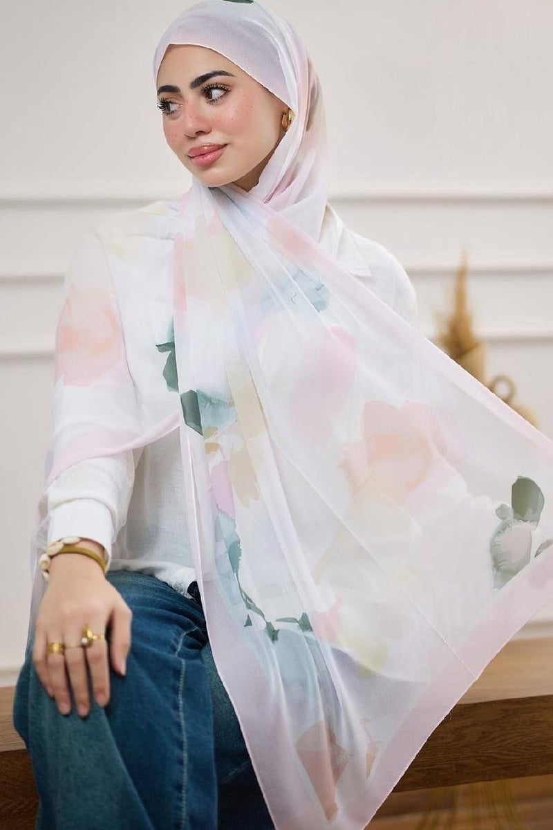 scarf chiffon for women hijab 200*75 cm
