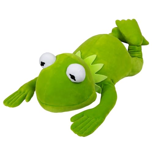 Disney Store Official Cuddleez Plush Kermit The Frog Big Plush Super Soft Huggable Toy for Fans Kids of All Ages Perfect Collectible Gift Plushy - Image 1