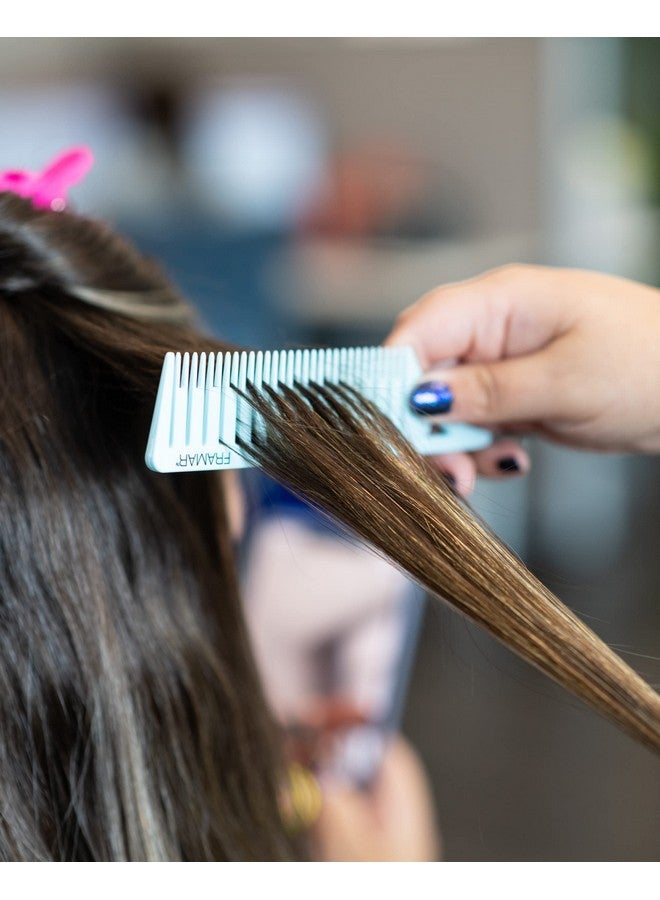 Framar Dreamweaver Highlight Comb Set - Combs for Hair Stylist, Highlighting Comb, Hair Dye Comb, Hair Highlighter Comb with Metal Pick, Balayage Comb - 3 Pack Pastel - Image 5