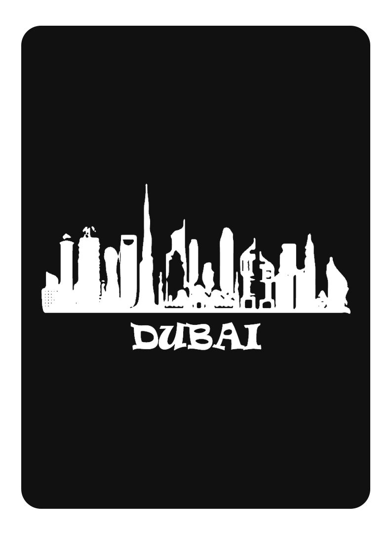Theodor Protective Flip Case For Samsung Galaxy Tab S6 With Trifold Stand Auto Wake Sleep Shockproof Cover Dubai Skyline - Image 1