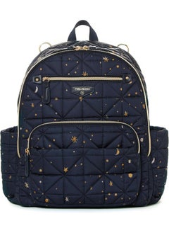 TWELVElittle TWELVElittle Companion DiaperBag Backpack 2.0 - Includes Changing Pad. Insulated pockets. Fashionable Backpack, Midnight, One size  - Image 1