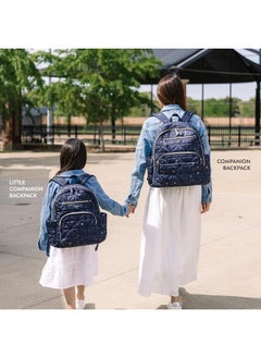 TWELVElittle TWELVElittle Companion DiaperBag Backpack 2.0 - Includes Changing Pad. Insulated pockets. Fashionable Backpack, Midnight, One size  - Image 5